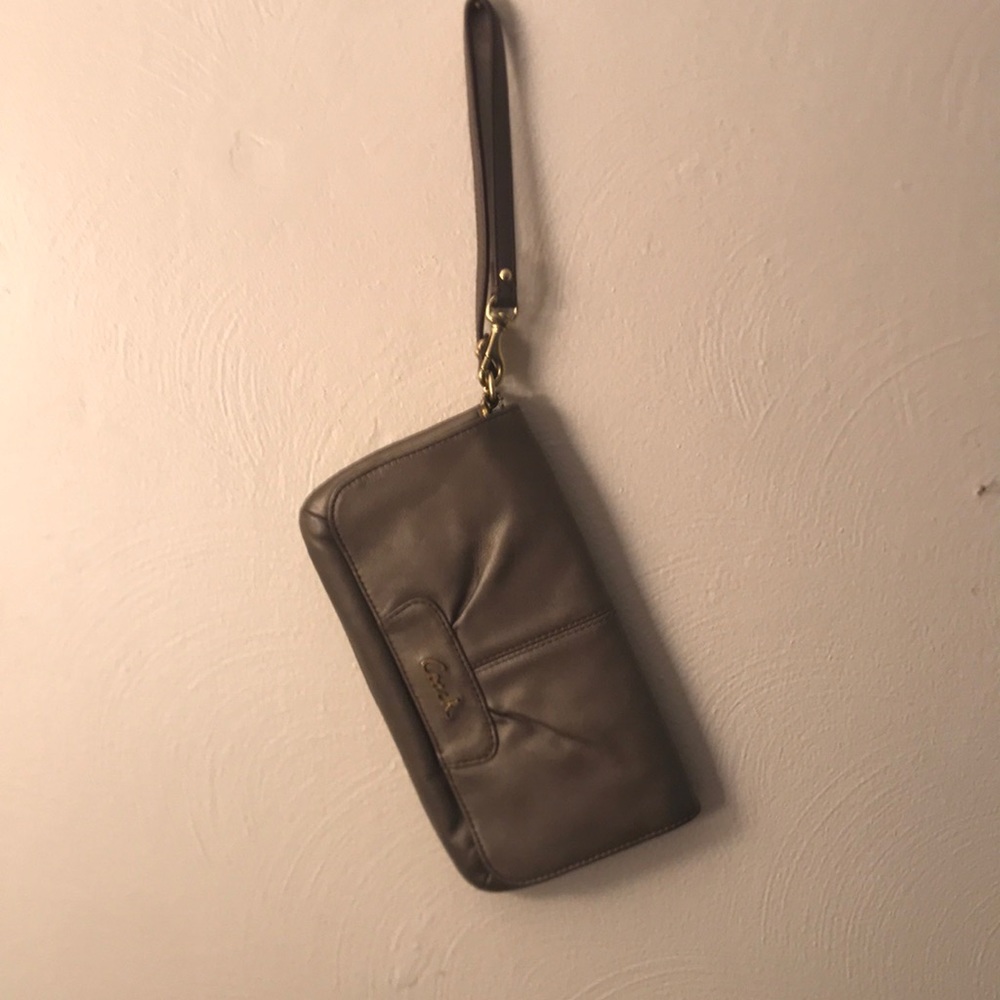 Coach Clutch with Strap